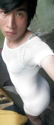 Vestido blanco en HD