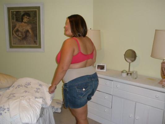 not pregnant just fat ex