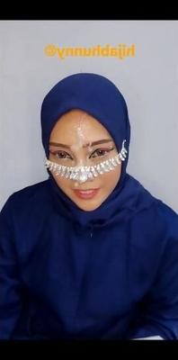 hijabhunny cum face