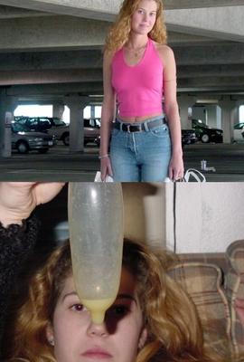 Femmes avec une bite dedans