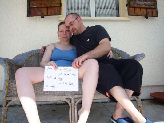 La esposa francesa Caroline es tan jodidamente sexy y hermosa