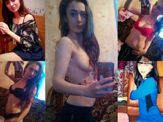 Fille nue russe habillée-déshabillée ou avant après mixte
