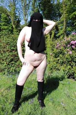 Esposa radical del Niqab