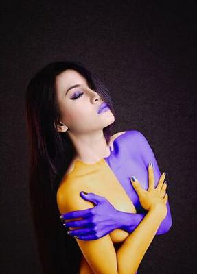 Indonesian Body Painting