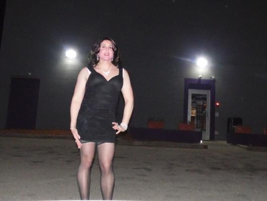 Sheplacement Sissy à l'extérieur