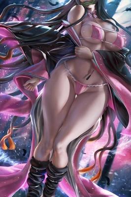 ヘンタイ - デーモン スレイヤー キャラクター: 甘露寺蜜璃、竈門禰豆子、
