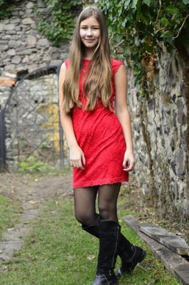 Russian Slags in Pantyhose # - Sluts in Red and Black