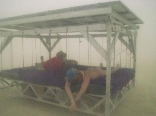 the revenge of the burning man with Wittykit