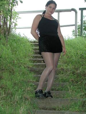 Christina, une adolescente allemande en collants (Ufer)