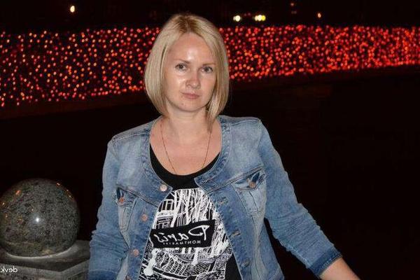 Blond russian milf