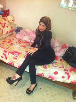 Hijabs in Absätzen