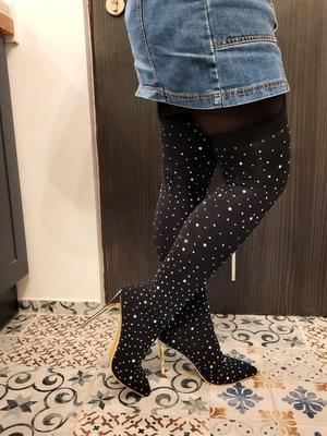 Feet with shoes for fap