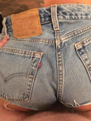 Amante de los pantalones cortos Levis