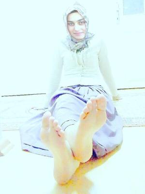 Hijab turc turban pieds semelles ayak arabe