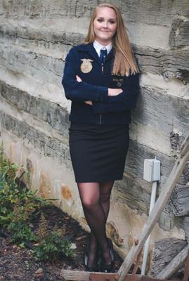 Chicas americanas de la FFA en pantimedias