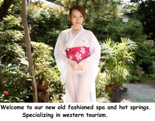 Yumi see through kimono girls