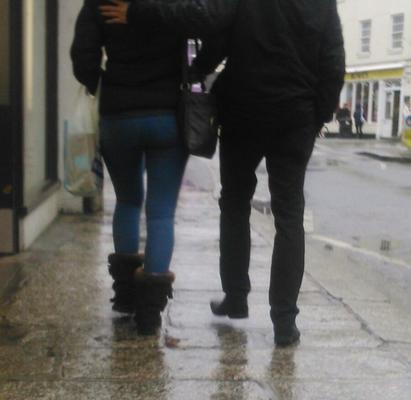 Candids. Fat bubble assed bitch needed to be fapped. abusive