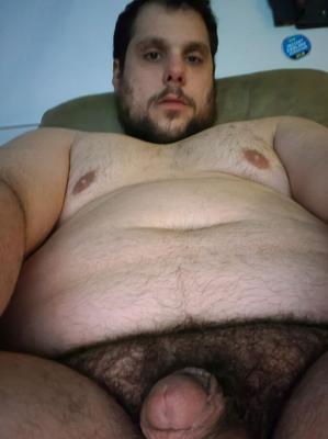 A fat boy, me