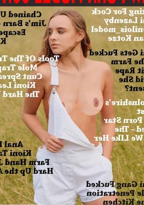 Kioni Lazenby Model - Dernière pute porno britannique nue et baisée