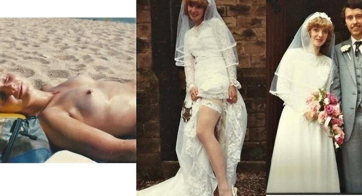 flat chested bride