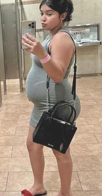 Petite Pregnant Latina