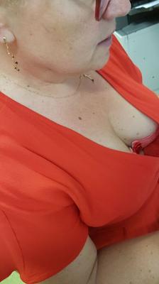 Sexy busty mature german teacher (upskirt)