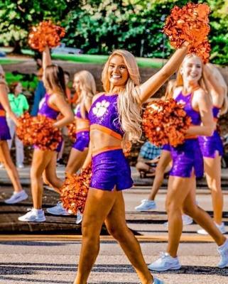 Líderes de torcida Clemson - as melhores do mundo!!