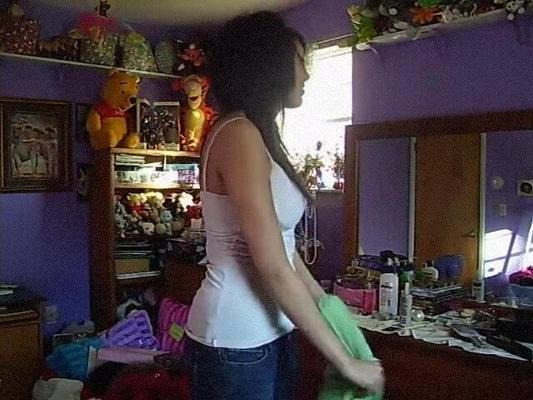 Une ado amateur s'exhibe