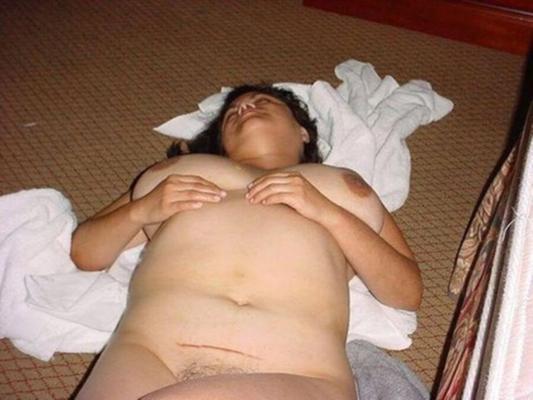 my passed out wife - Sally