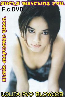 légende française (francais) Alizée / nouveaux DVD X (fake)