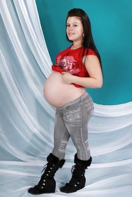 Pregnant Latina