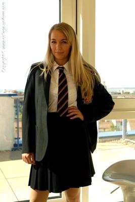 Hayley-Marie Coppin, écolière