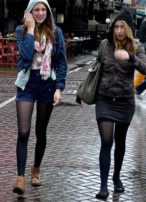 Street Pantyhose # Euro Cunts (Mainly French)