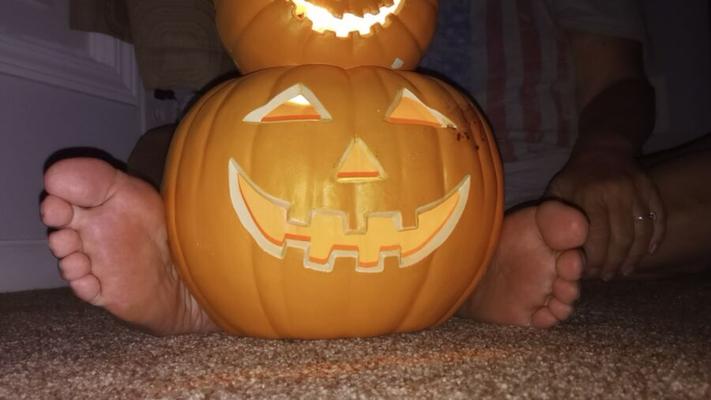 Pieds d'Halloween