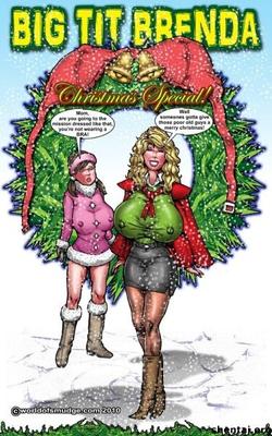 Big Tit Brenda and the Christmas Gift