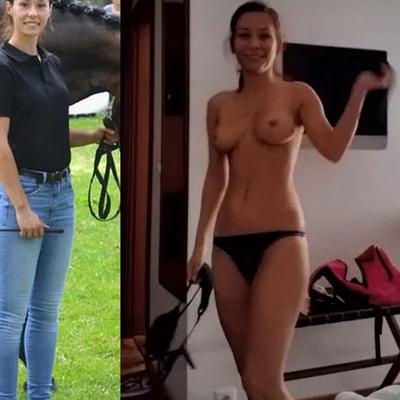 La brune allemande Kirstie Deutsch
