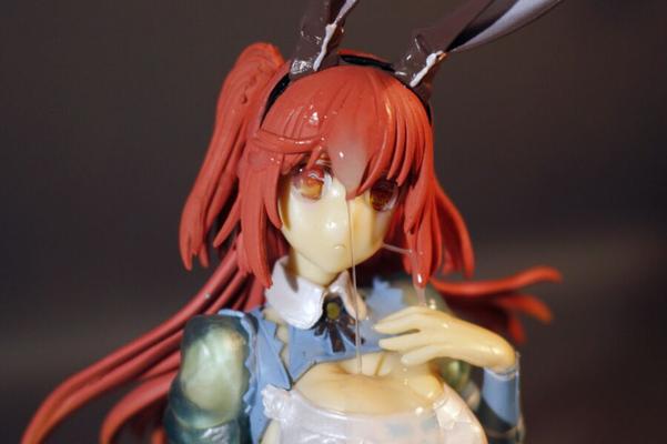 Bunny Maid Rousse - Figurine Bukkake
