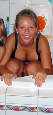 Photos de décolleté d'adolescentes