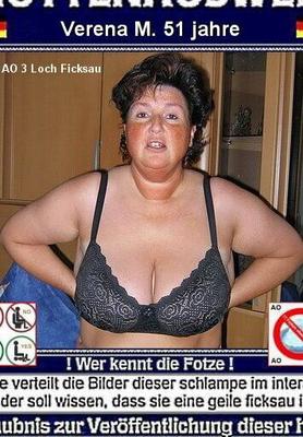 Femme exposée publiquement