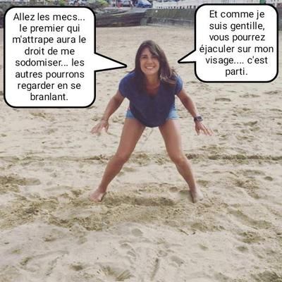 Légende française (Français) Estelle Denis, le sport oui... en cha
