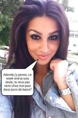 Légende française (Français) beurettes chaudes pour baiser.