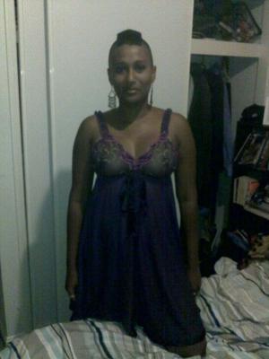 Purple Negligee