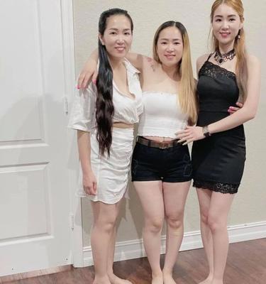 Multiple asian feet mix
