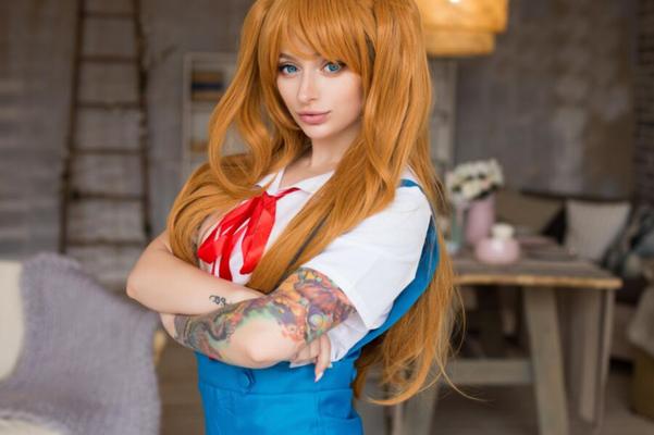 Emo Lyuba - Teasing Asuka redhead