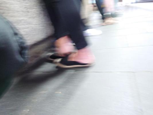 NoNStop Russian Shoeplayer in Trashed Keds