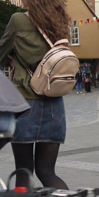 Mixed pantyhose and ass candids