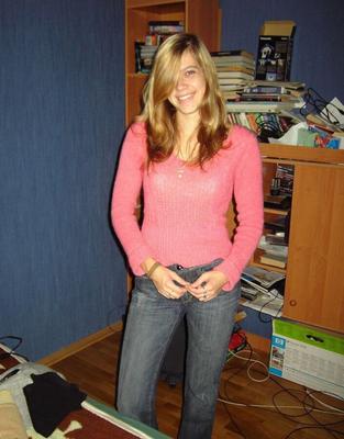 Sweet, young, skinny, hairy, a lot of sperm on her pussy, Face x