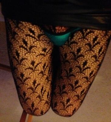 Черные колготки My Pattern