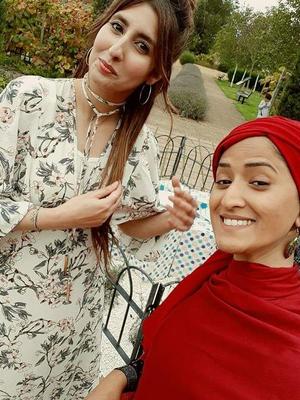 Muslima Hijabi brown slut