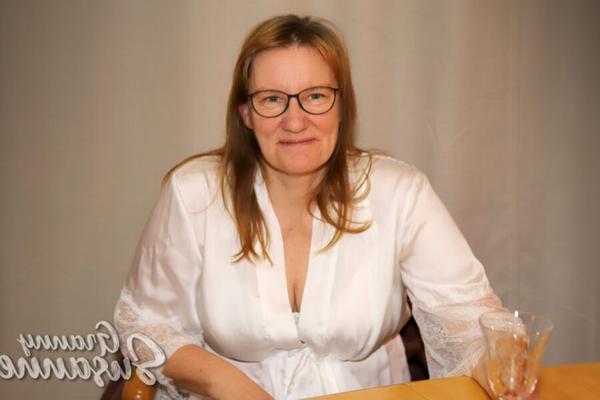 German Granny Susanne gangbanged by three interassial strangers